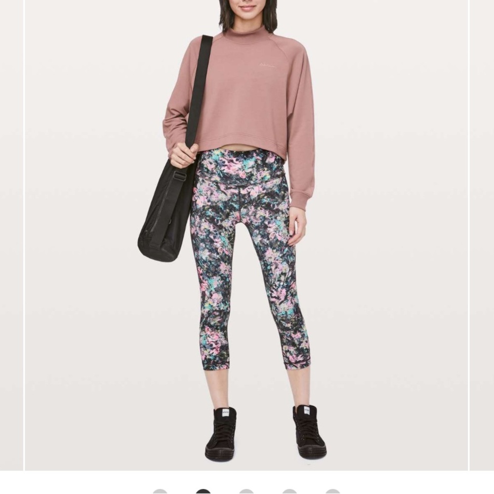 Lululemon Wunder Under High Rise Crop Size 10